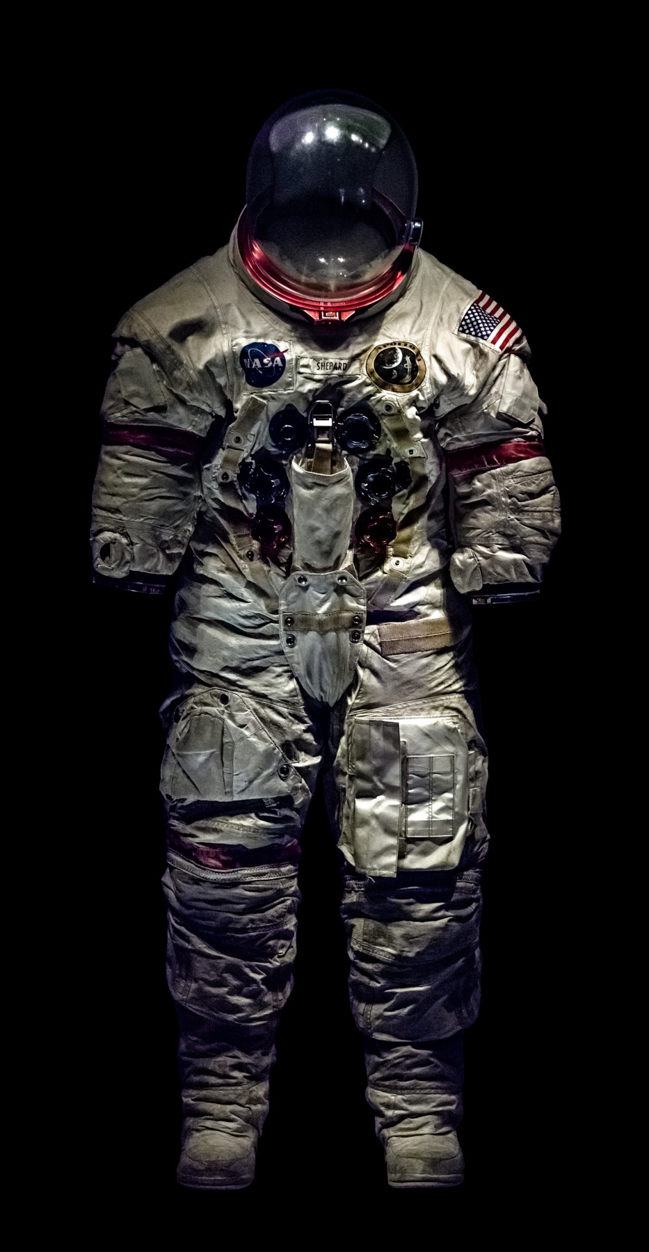 shepard space suit apollo 14 nasa cape canaveral edition 1/1